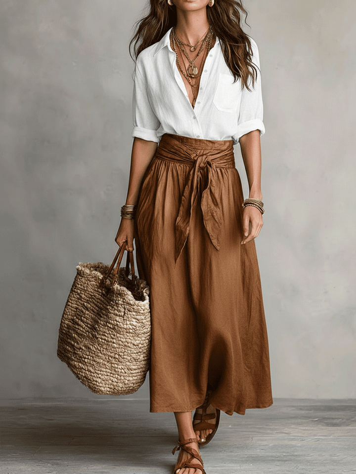 Élodie - Effortless Elegance Boho Skirt Set