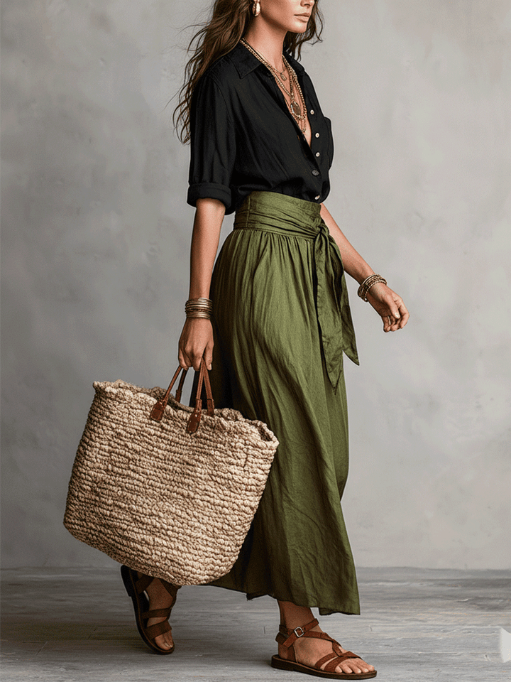 Élodie - Effortless Elegance Boho Skirt Set