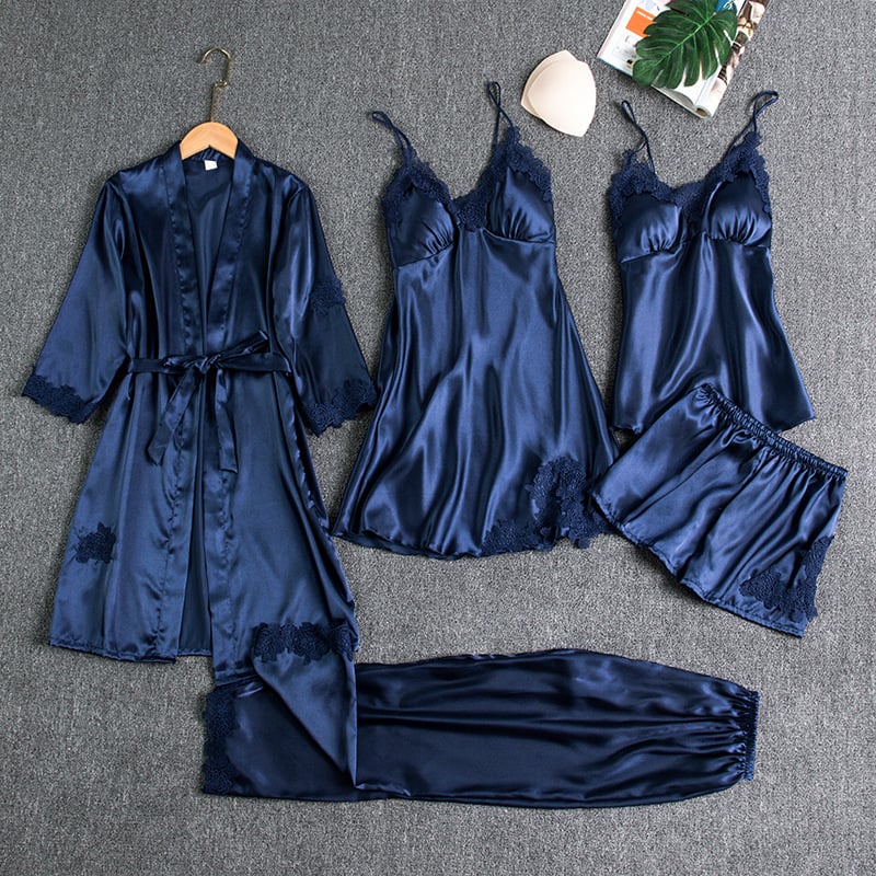 Elysia™ | Elegant Satin Nightwear Set