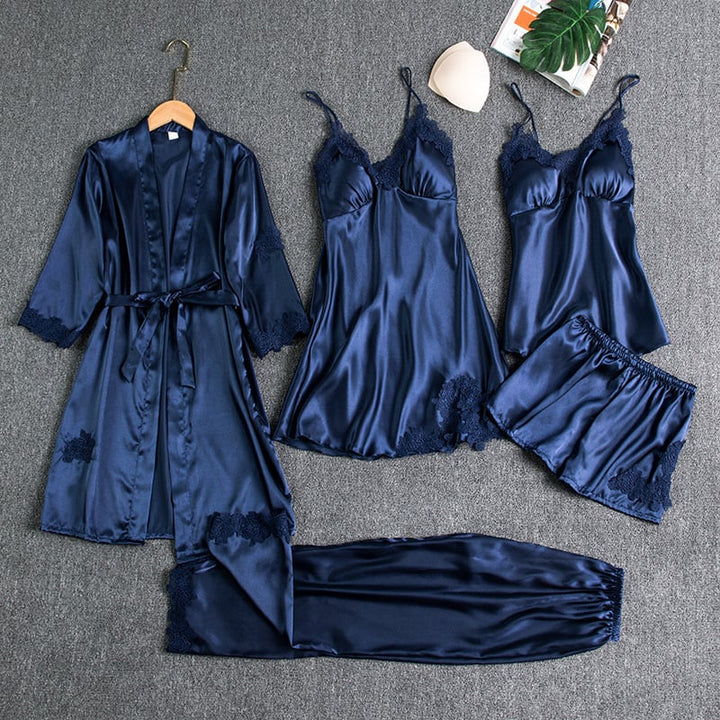 Elysia™ | Elegant Satin Nightwear Set