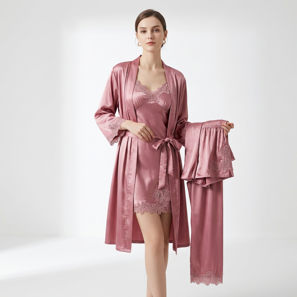 Elysia™ | Elegant Satin Nightwear Set