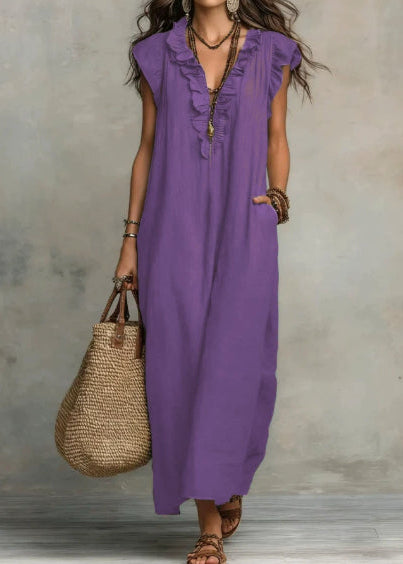 ÉLINA™ | Flowing Bohemian Dress