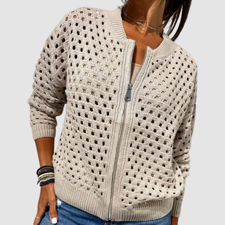Constance cardigan in beige
