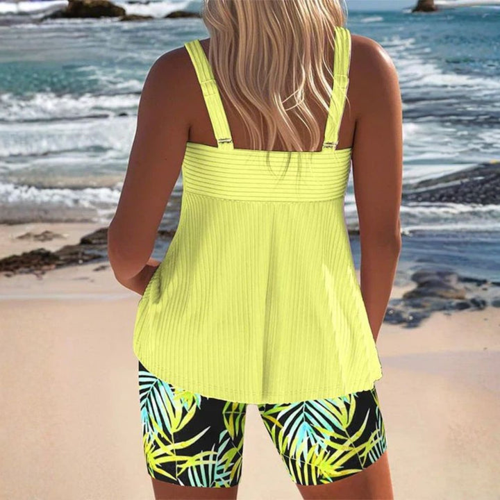 CLELIA | Ribbed Tankini