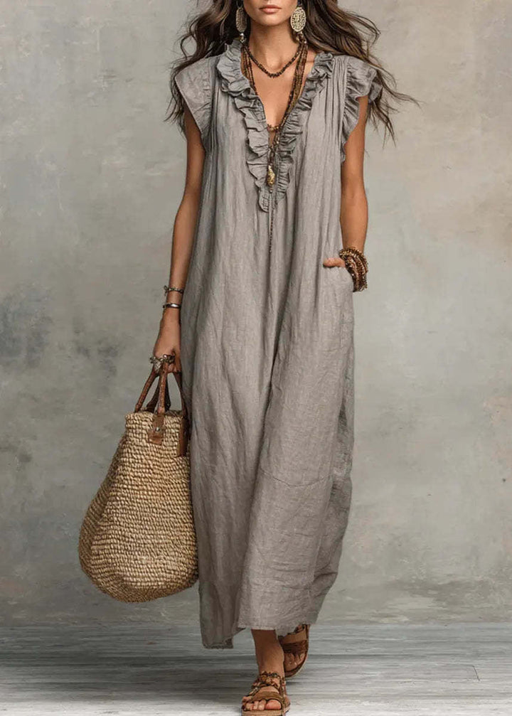 ÉLINA™ | Flowing Bohemian Dress