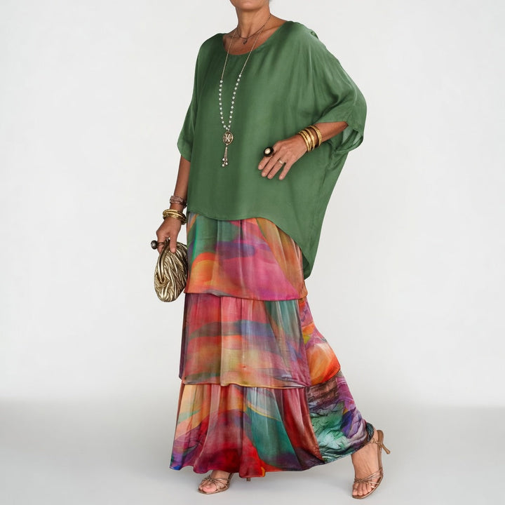 Émeline™ — Flowing Two-Piece Maxi Set