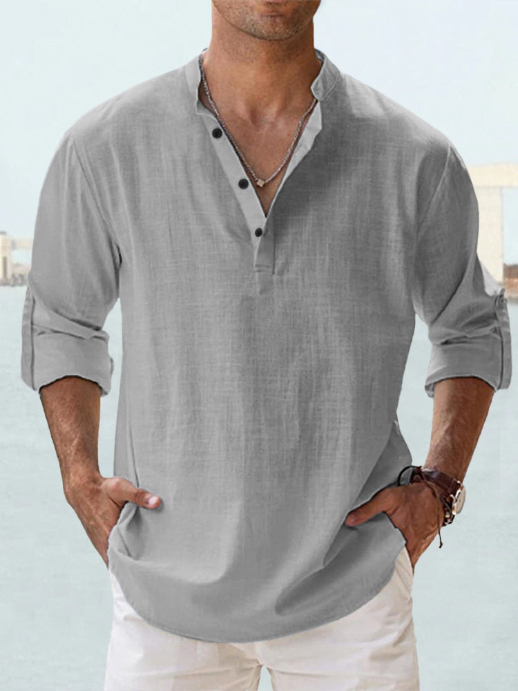Maxwell™ | Breathable Linen Shirt
