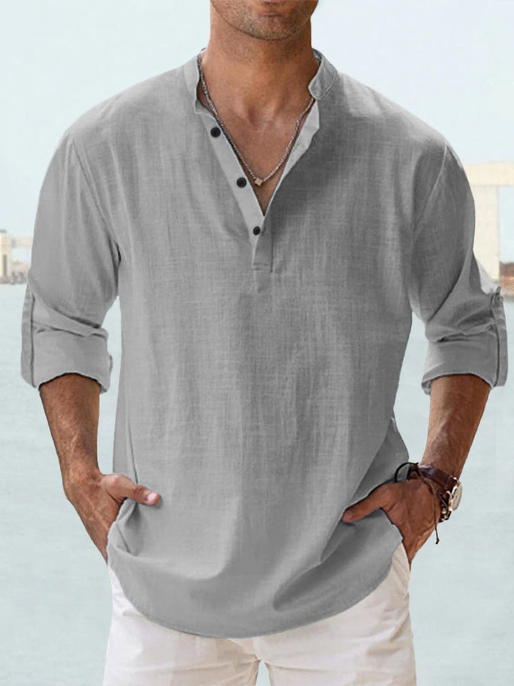 Maxwell™ | Breathable Linen Shirt