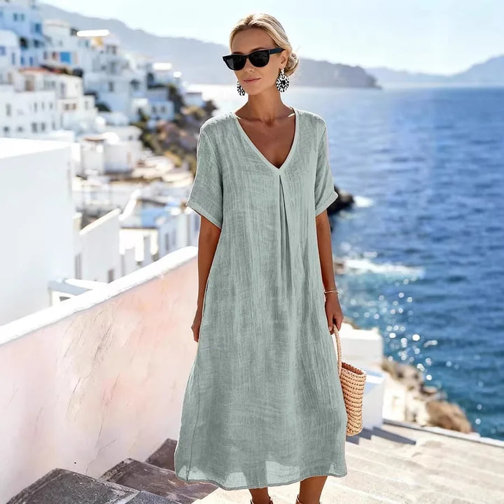 Carolina | Loose-fitting long dress