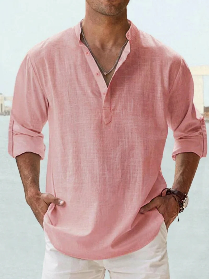 Maxwell™ | Breathable Linen Shirt