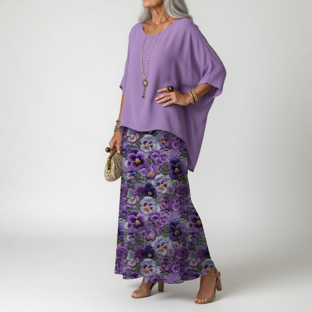 Émeline™ — Flowing Two-Piece Maxi Set