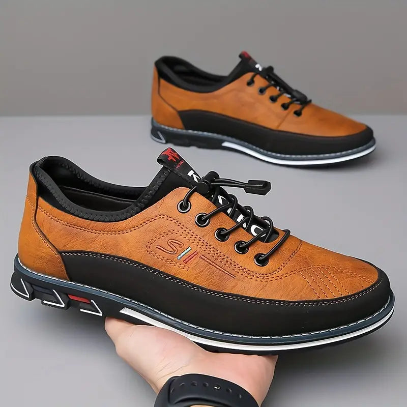 Edward | Premium Leather Style Oxford Shoes