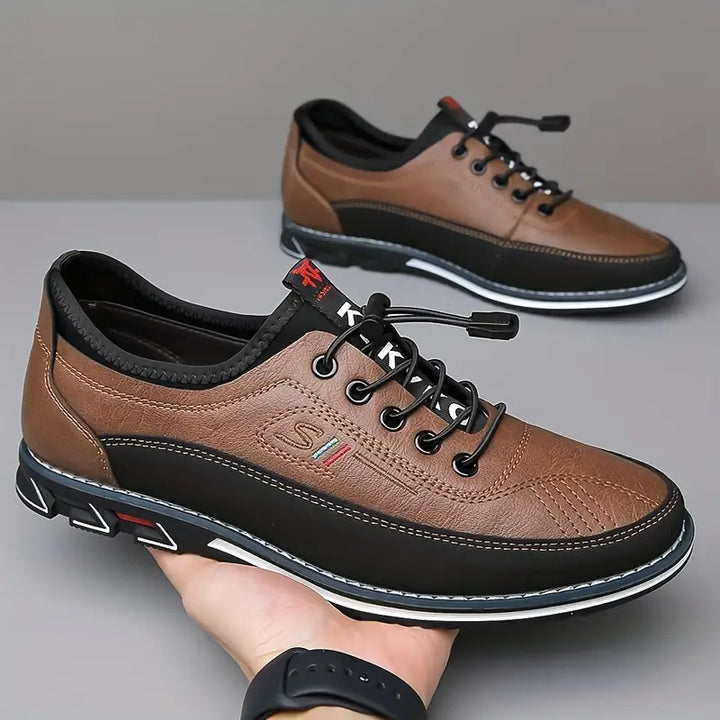 Edward | Premium Leather Style Oxford Shoes