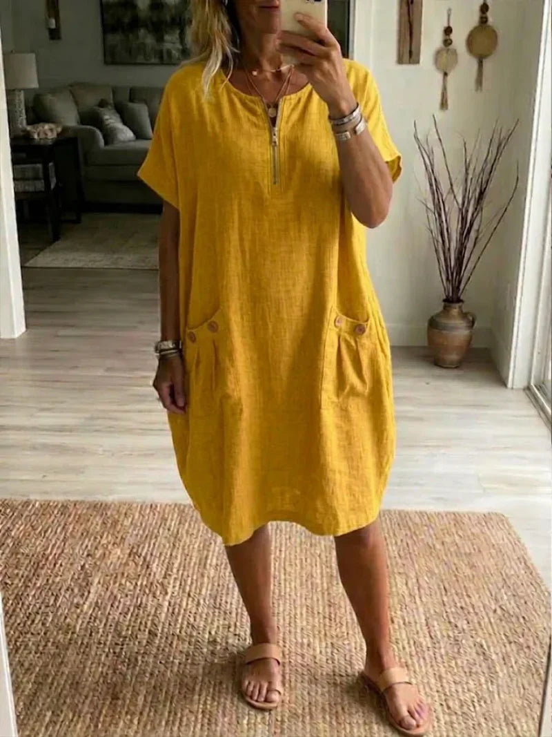 Teresa | Zippered dress