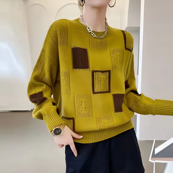 Élisa | Elegant Modern Graphic Jumper