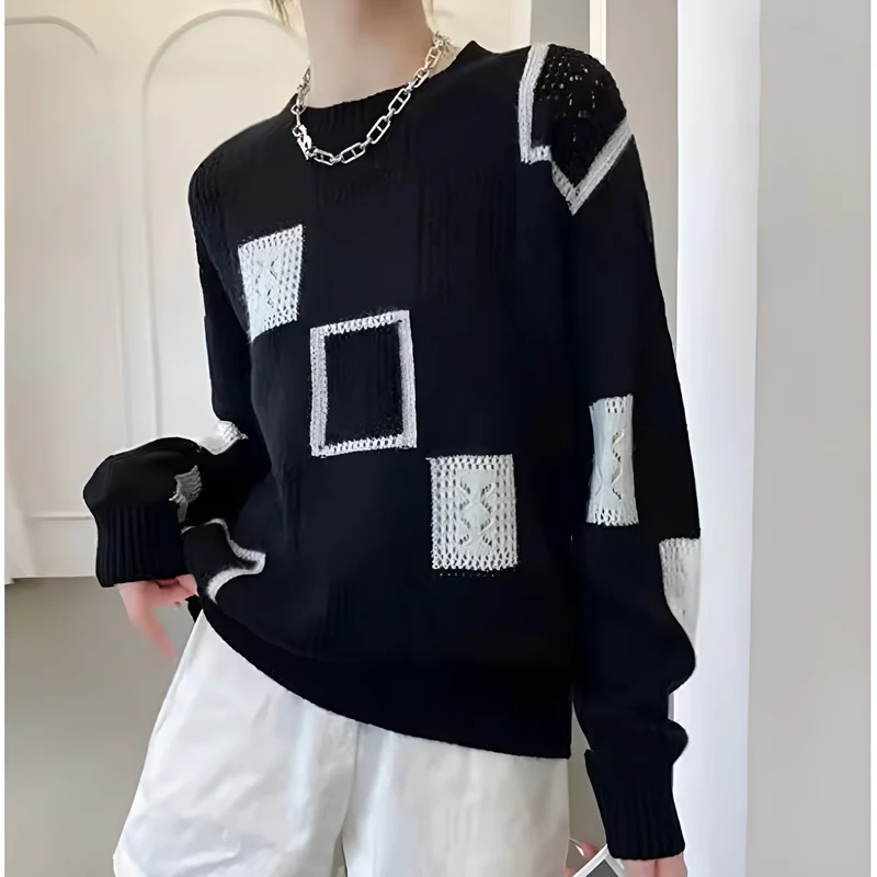 Élisa | Elegant Modern Graphic Jumper