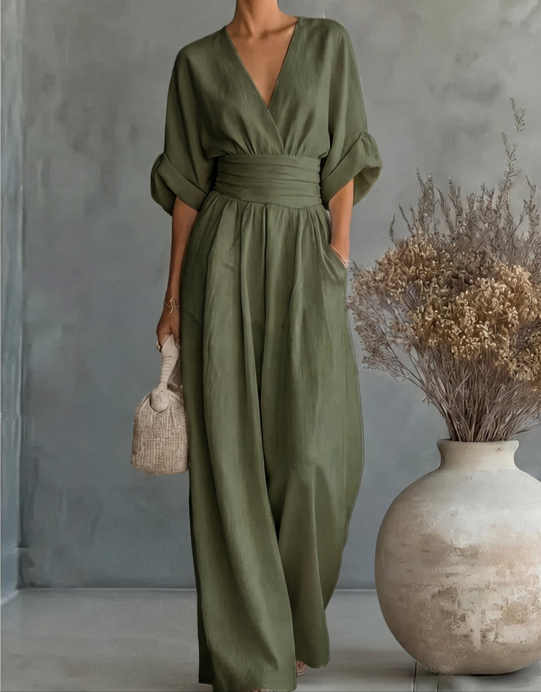 Élise | Elegant Flowy Jumpsuit