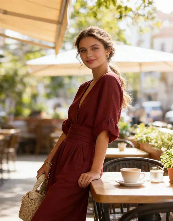 Élise | Elegant Flowy Jumpsuit
