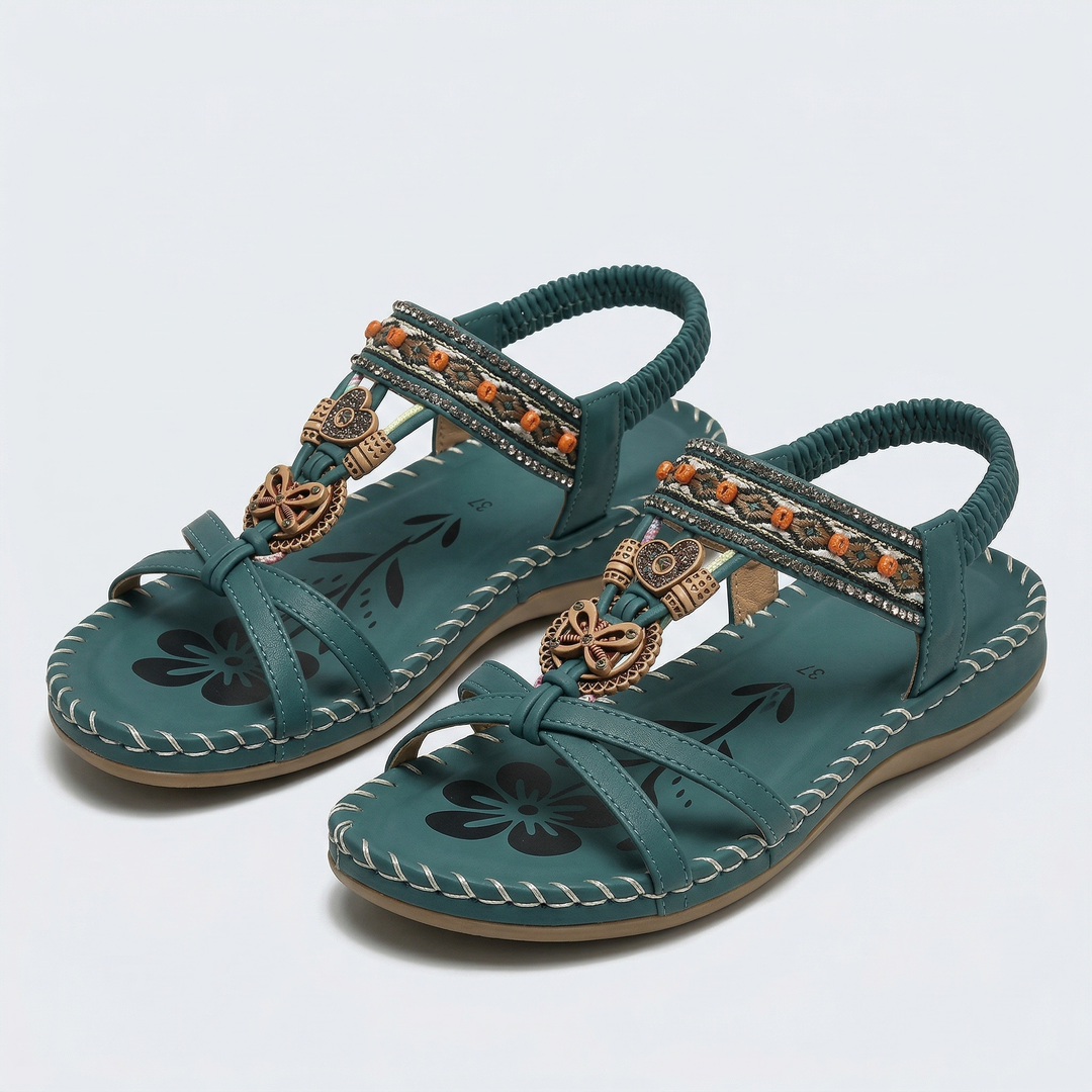 Nadia – Ibiza-style orthopedic sandals for comfort and elegance