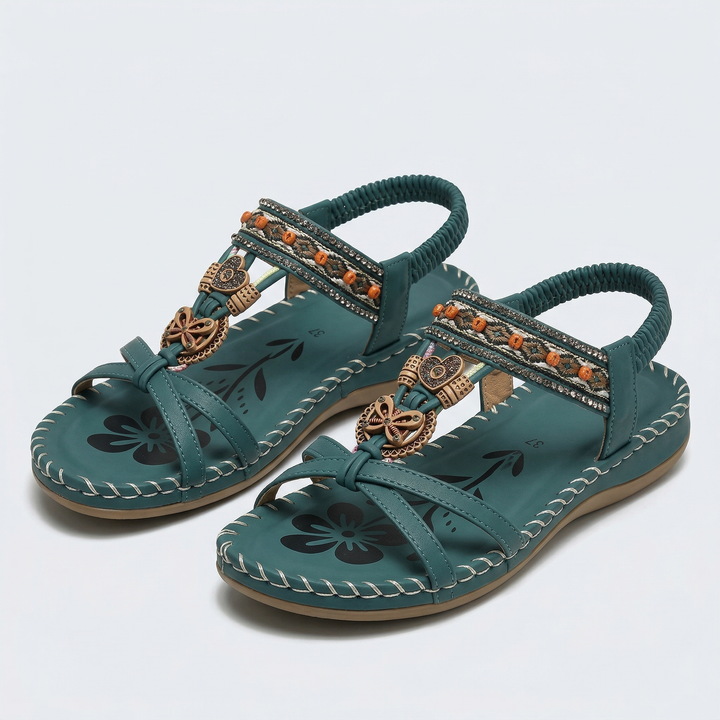 Nadia – Ibiza-style orthopedic sandals for comfort and elegance