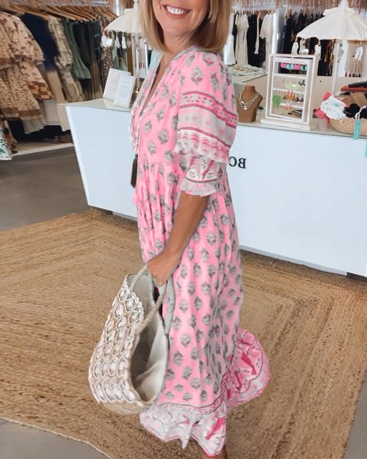 Willow | Radiant Puff-Sleeve Dress