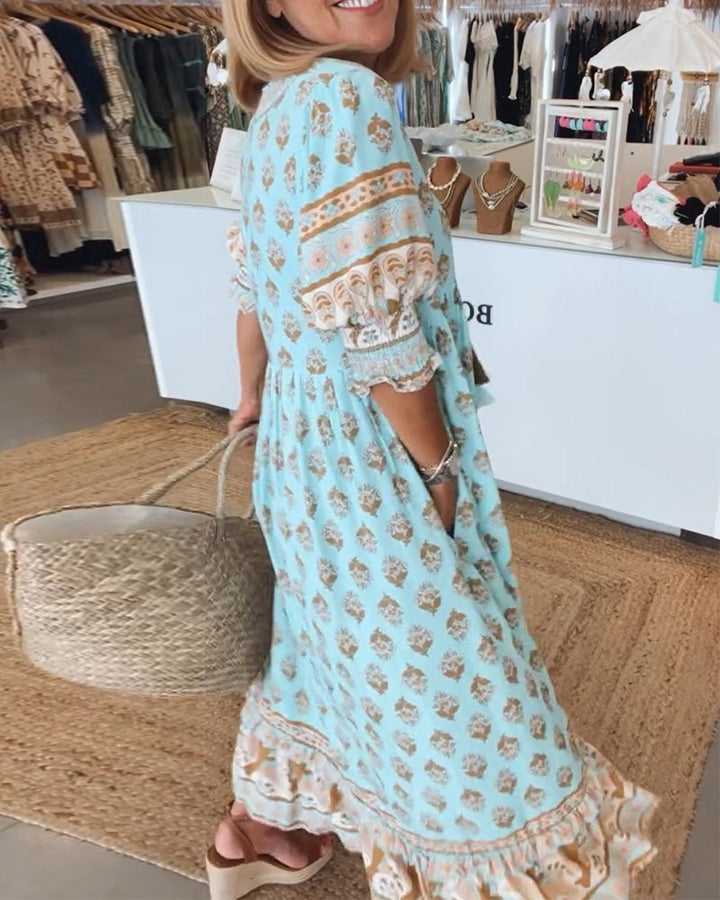 Willow | Radiant Puff-Sleeve Dress