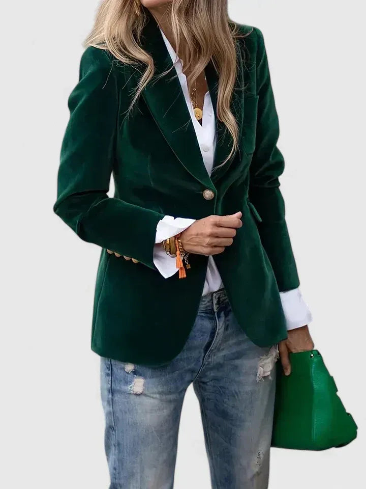Clementine blazer in green