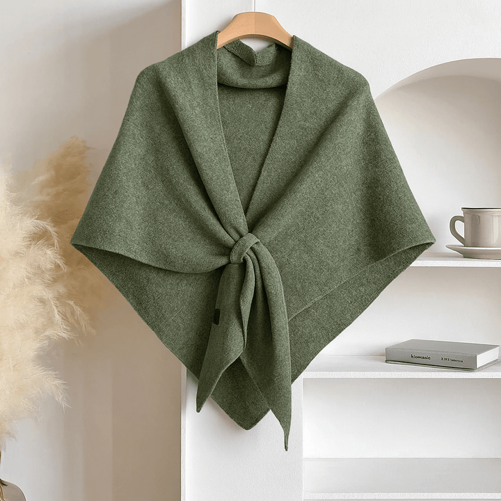 Briar shawl in Khaki