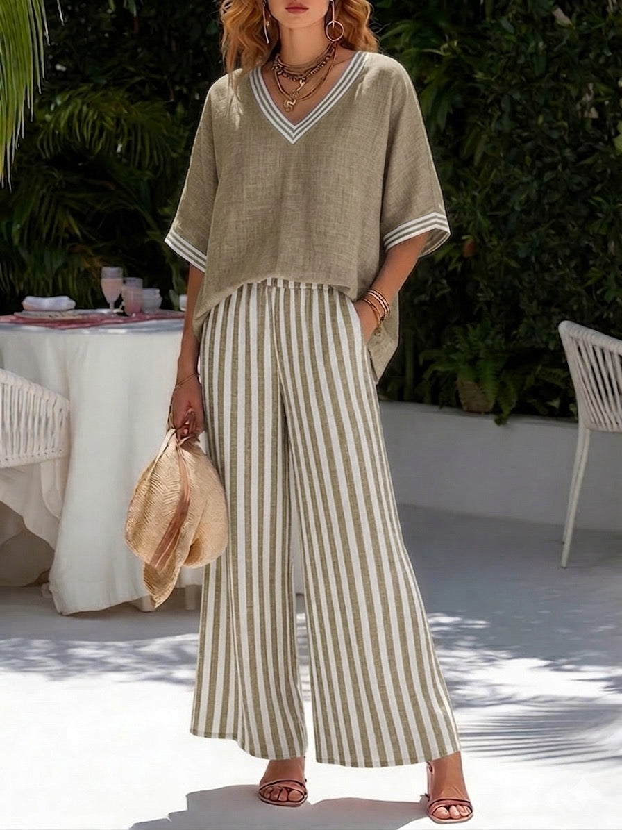 Juliette | Striped Summer Set