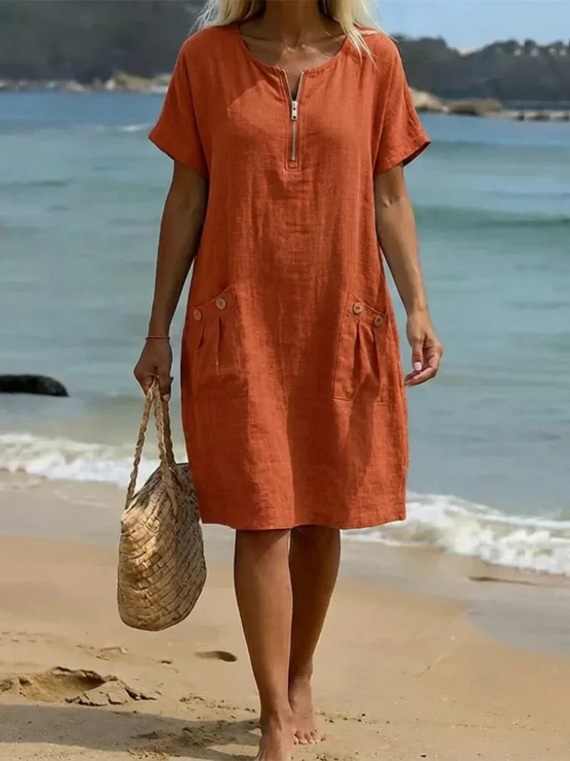 Teresa | Zippered dress
