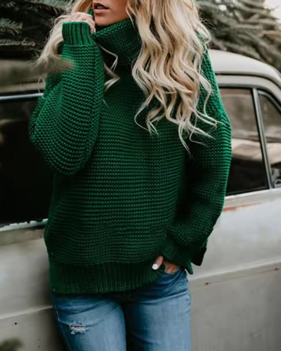 Juniper | Chunky Knit Turtleneck Jumper