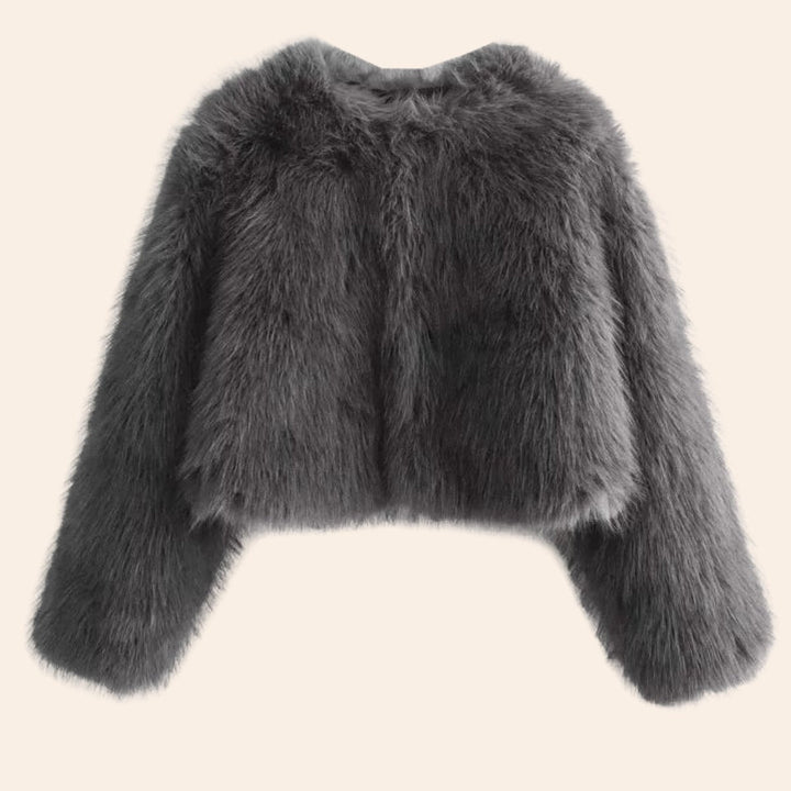 Maude | Open Cloud Cropped Coat