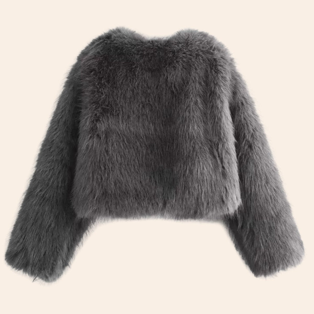 Maude | Open Cloud Cropped Coat