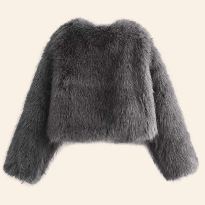 Maude | Open Cloud Cropped Coat