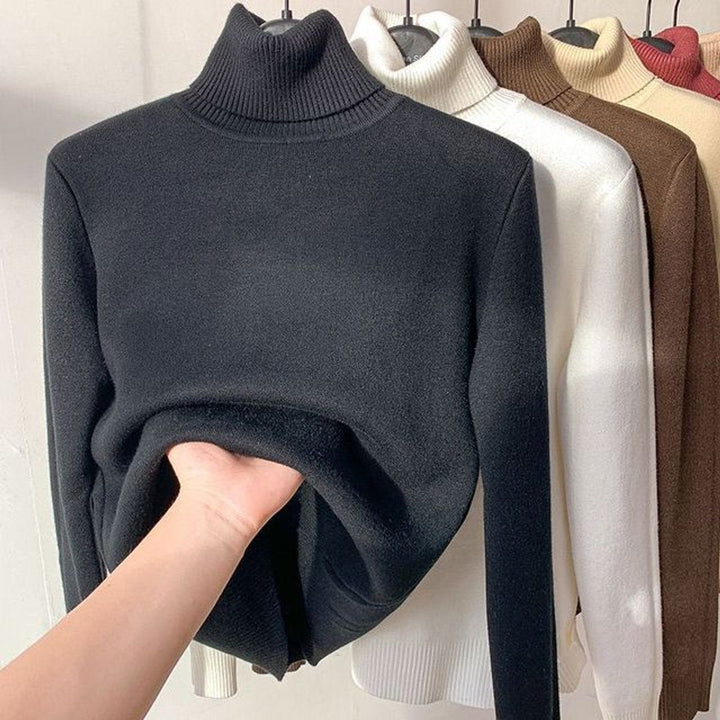 Eudora | Fleece Lined Turtleneck Jumper