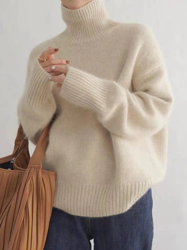 Ottoline | Soft Cashmere Blend Turtleneck Jumper