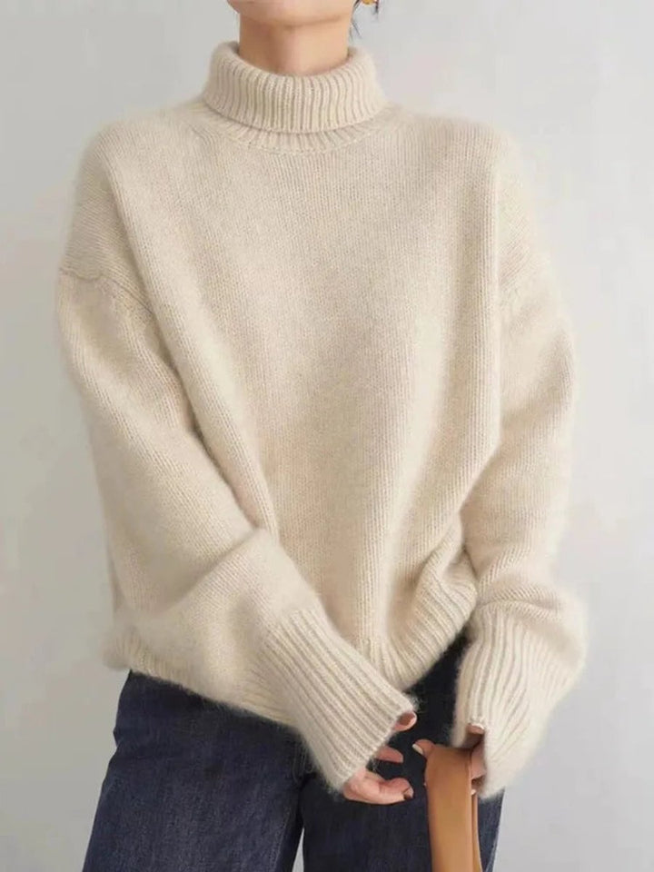 Ottoline | Soft Cashmere Blend Turtleneck Jumper