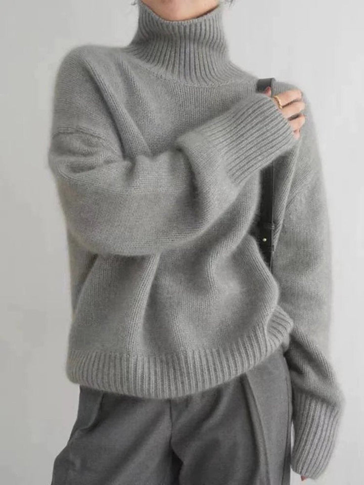 Ottoline | Soft Cashmere Blend Turtleneck Jumper