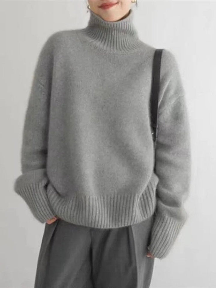 Ottoline | Soft Cashmere Blend Turtleneck Jumper