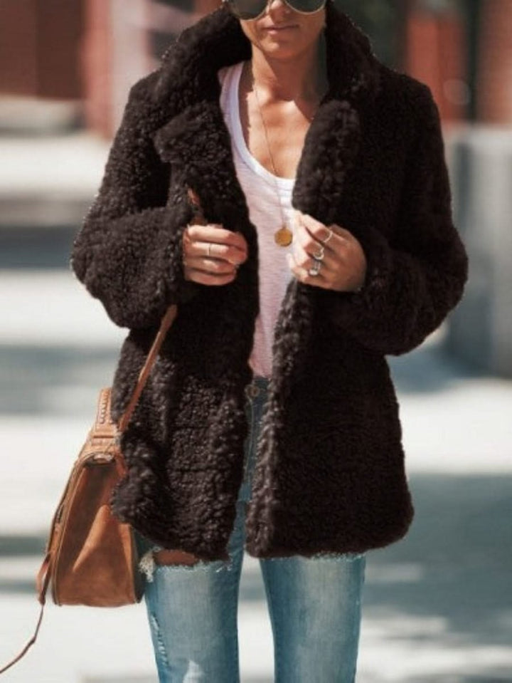 Philippa | Oversized Notch Collar Coat